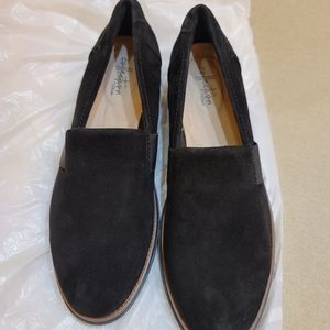 Clarks Black Loafers, 8